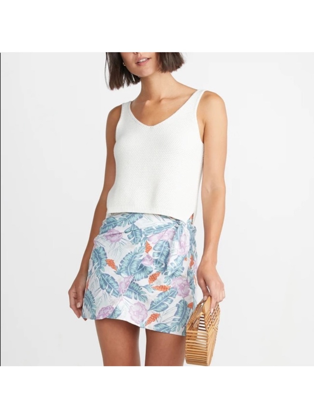 Marine Layer Monaco Wrap Skirt